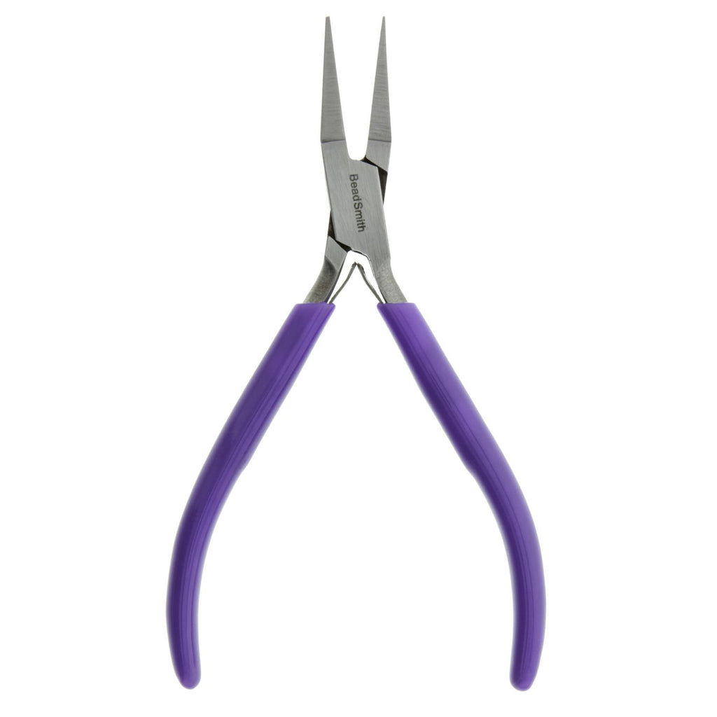 ULTRA THIN FLAT Nose Pliers for DIY Tool Carbon Steel Purple and