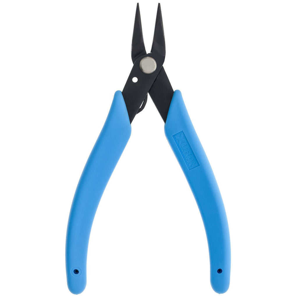4-3/4 Bent Chain Nose Pliers with Spring Jewelry Making Metal Forming Tool