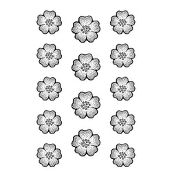 Rolling Mill Pattern, Pansie Shapes (2” X 3.5”) by RMR