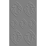 Rolling Mill Pattern, Piercing Shapes 4 (2” X 3.5”) by RMR