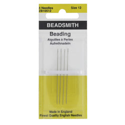 Needles Beading, English (#12) 4pc