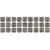 Stamp Set, Curlz Letters U-Case(6mm w/Case) 27pc