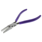 Super Slim Purple Flat Nose Pliers w/Spring (115mm)