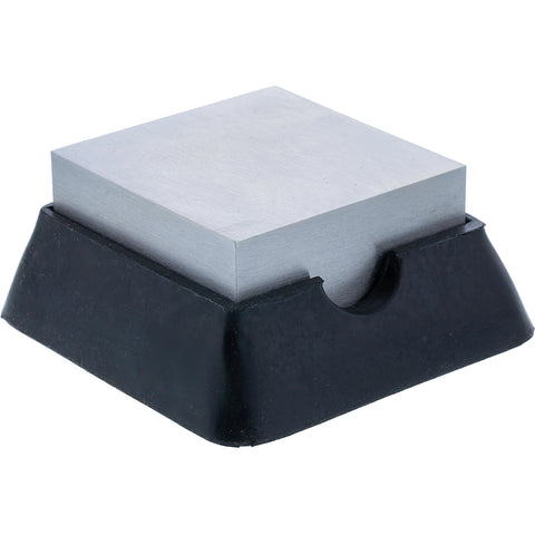 Bench Block - Steel And Rubber - 2”