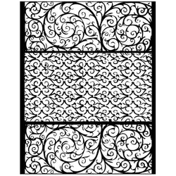 Rolling Mill Pattern, Wrought Iron (4” X 5”) by RMR