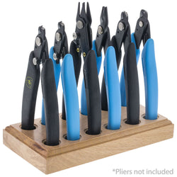 Wooden Pliers Block, 12 Holes