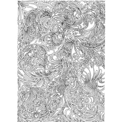 Rolling Mill Pattern, Paisley Outline (5” X 7”) by RMR