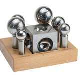 Dapping Set w/Stand - Jumbo 3” Block, 6 Punches, 7pc