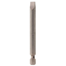 Bit - Electroless Nickel Plated, Slotted, 3” Long, ¼”