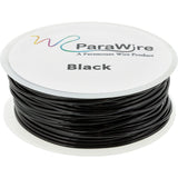 Copper Craft Wire, Parawire 26ga Black Enameled 200' Roll