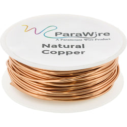 Copper Craft Wire, Parawire 24ga Natural Enameled 150' Roll