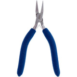 Pliers - Flat Nose, 6.5” 2mm (Blue Padded Grips)