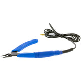 Grounded Pliers - Xuron® Small Tweezer Nose®  (452) - Blue or Black Handles