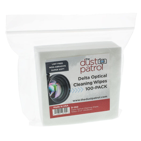 Delta 4x4 Optical Cleaning Wipes (100pk)